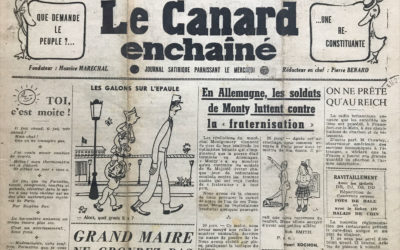 N° 1292 du Canard Enchaîné –  27 Juin 1945