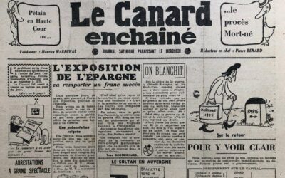 N° 1293 du Canard Enchaîné –  4 Juillet 1945