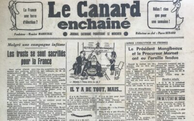 N° 1308 du Canard Enchaîné –  17 Octobre 1945