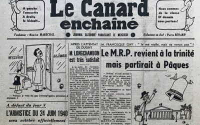 N° 1334 du Canard Enchaîné –  17 Avril 1946