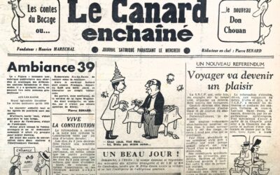 N° 1338 du Canard Enchaîné –  15 Mai 1946
