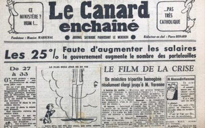 N° 1344 du Canard Enchaîné –  26 Juin 1946