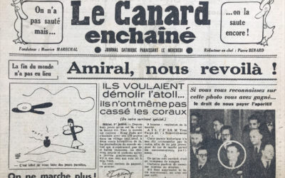 N° 1345 du Canard Enchaîné –  3 Juillet 1946
