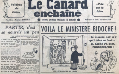 N° 1347 du Canard Enchaîné –  17 Juillet 1946