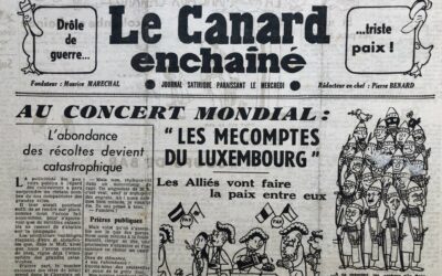 N° 1349 du Canard Enchaîné –  31 Juillet 1946