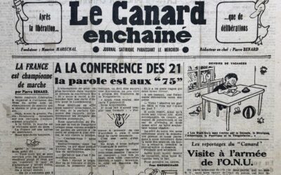 N° 1353 du Canard Enchaîné –  28 Août 1946