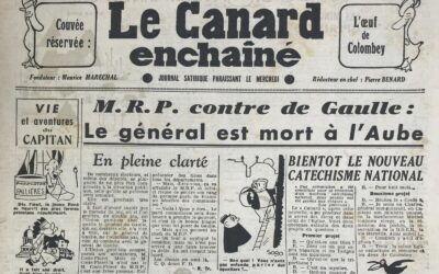 N° 1356 du Canard Enchaîné –  18 Septembre 1946