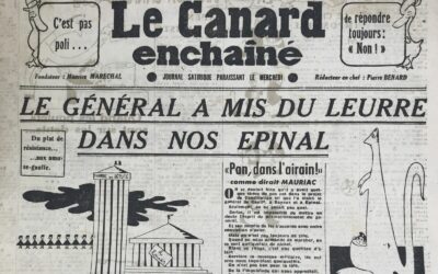 N° 1358 du Canard Enchaîné –  2 Octobre 1946