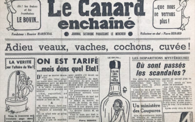 N° 1361 du Canard Enchaîné –  23 Octobre 1946