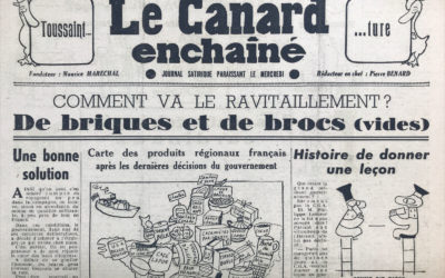 N° 1362 du Canard Enchaîné –  30 Octobre 1946