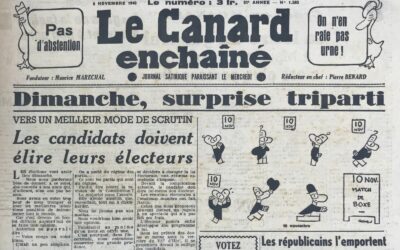 N° 1363 du Canard Enchaîné –  6 Novembre 1946