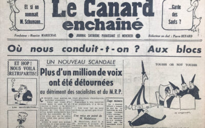 N° 1364 du Canard Enchaîné –  13 Novembre 1946