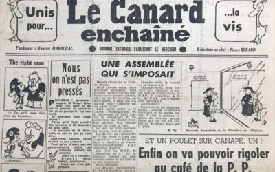 N° 1368 du Canard Enchaîné –  11 Décembre 1946