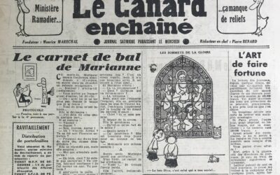 N° 1374 du Canard Enchaîné –  22 Janvier 1947