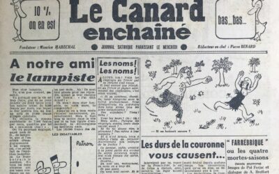 N° 1377 du Canard Enchaîné –  12 Février 1947