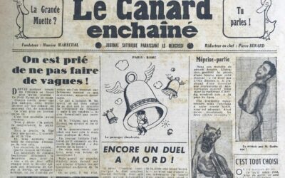 N° 1380 du Canard Enchaîné –  2 Avril 1947
