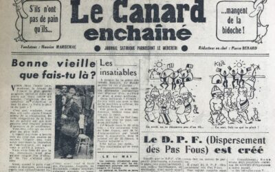 N° 1384 du Canard Enchaîné –  30 Avril 1947