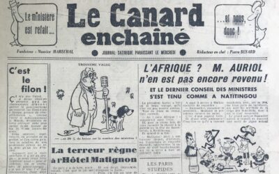 N° 1385 du Canard Enchaîné –  7 Mai 1947