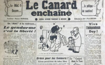 N° 1393 du Canard Enchaîné –  2 Juillet 1947
