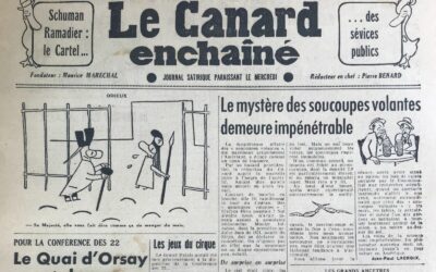 N° 1394 du Canard Enchaîné –  9 Juillet 1947