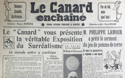 N° 1395 du Canard Enchaîné –  16 Juillet 1947