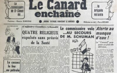 N° 1398 du Canard Enchaîné –  6 Août 1947