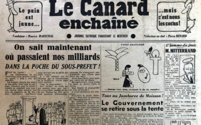 N° 1399 du Canard Enchaîné –  13 Août 1947
