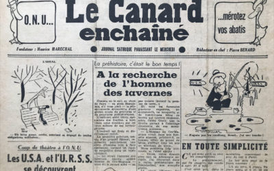 N° 1405 du Canard Enchaîné –  24 Septembre 1947