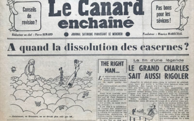 N° 1410 du Canard Enchaîné –  29 Octobre 1947