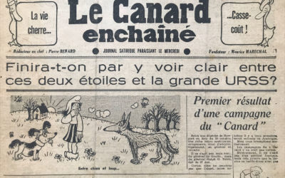 N° 1411 du Canard Enchaîné –  5 Novembre 1947