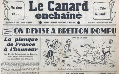 N° 1423 du Canard Enchaîné –  28 Janvier 1948