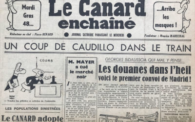 N° 1425 du Canard Enchaîné –  11 Février 1948