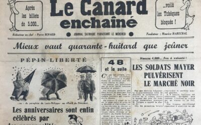 N° 1427 du Canard Enchaîné –  25 Février 1948