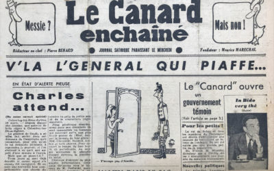 N° 1429 du Canard Enchaîné –  10 Mars 1948