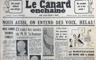 N° 1437 du Canard Enchaîné –  5 Mai 1948