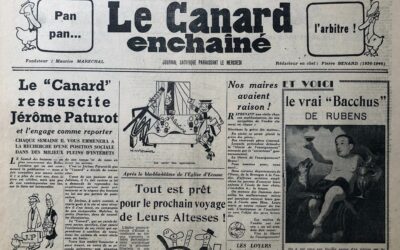 N° 1440 du Canard Enchaîné –  26 Mai 1948
