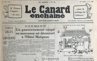 N° 1443 du Canard Enchaîné –  16 Juin 1948
