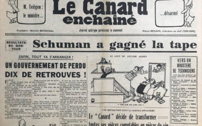 N° 1448 du Canard Enchaîné –  21 Juillet 1948