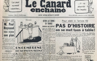 N° 1450 du Canard Enchaîné –  4 Août 1948