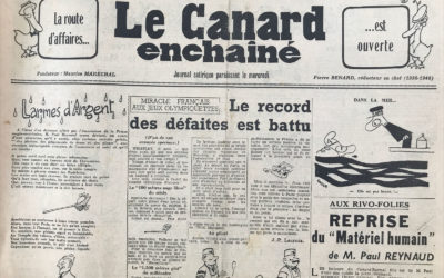 N° 1451 du Canard Enchaîné –  11 Août 1948