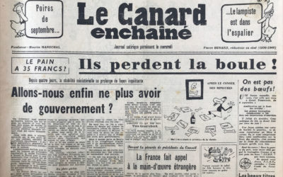 N° 1455 du Canard Enchaîné –  8 Septembre 1948