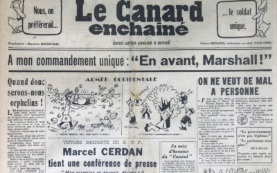 N° 1459 du Canard Enchaîné –  6 Octobre 1948