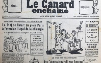 N° 1461 du Canard Enchaîné –  20 Octobre 1948