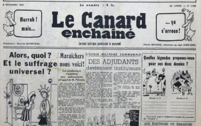 N° 1463 du Canard Enchaîné –  3 Novembre 1948