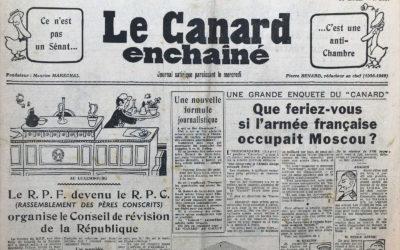 N° 1464 du Canard Enchaîné –  10 Novembre 1948