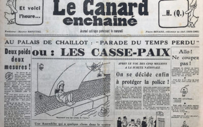 N° 1469 du Canard Enchaîné –  15 Décembre 1948
