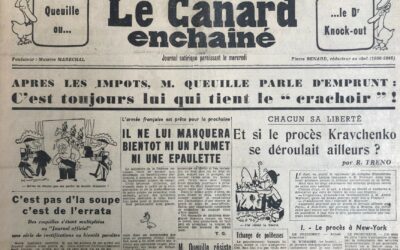 N° 1474 du Canard Enchaîné –  19 Janvier 1949