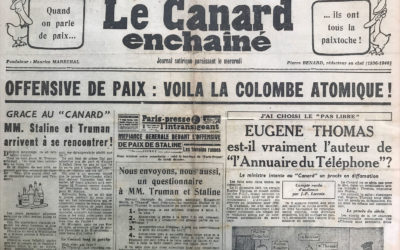 N° 1476 du Canard Enchaîné –  2 Février 1949