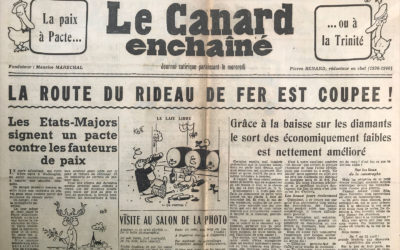N° 1485 du Canard Enchaîné –  6 Avril 1949