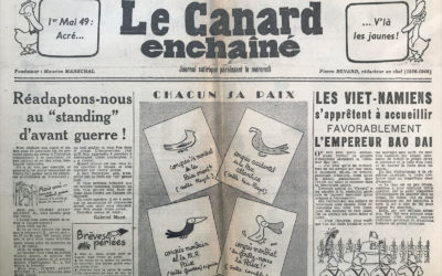 N° 1488 du Canard Enchaîné –  27 Avril 1949
